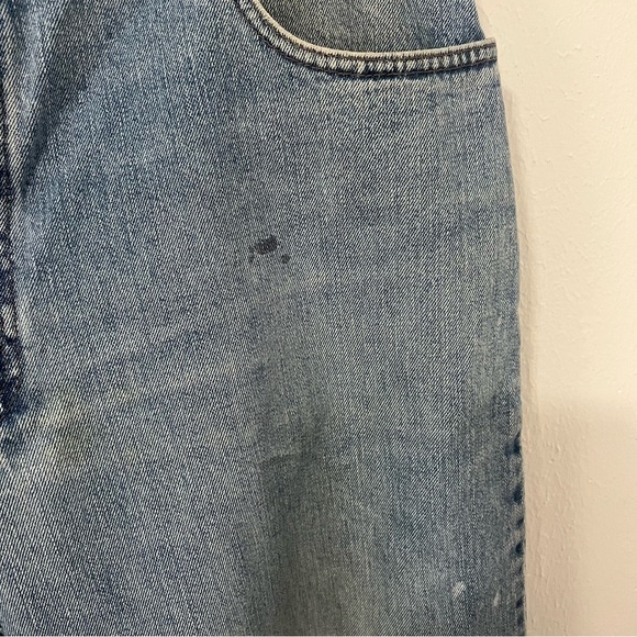 Vintage 90's Levi’s silverTab Straight+Relaxed W38 L32 100% Cotton Jeans 1998 - Picture 8 of 8